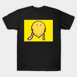 Bird With Worm (Yellow) T-Shirt